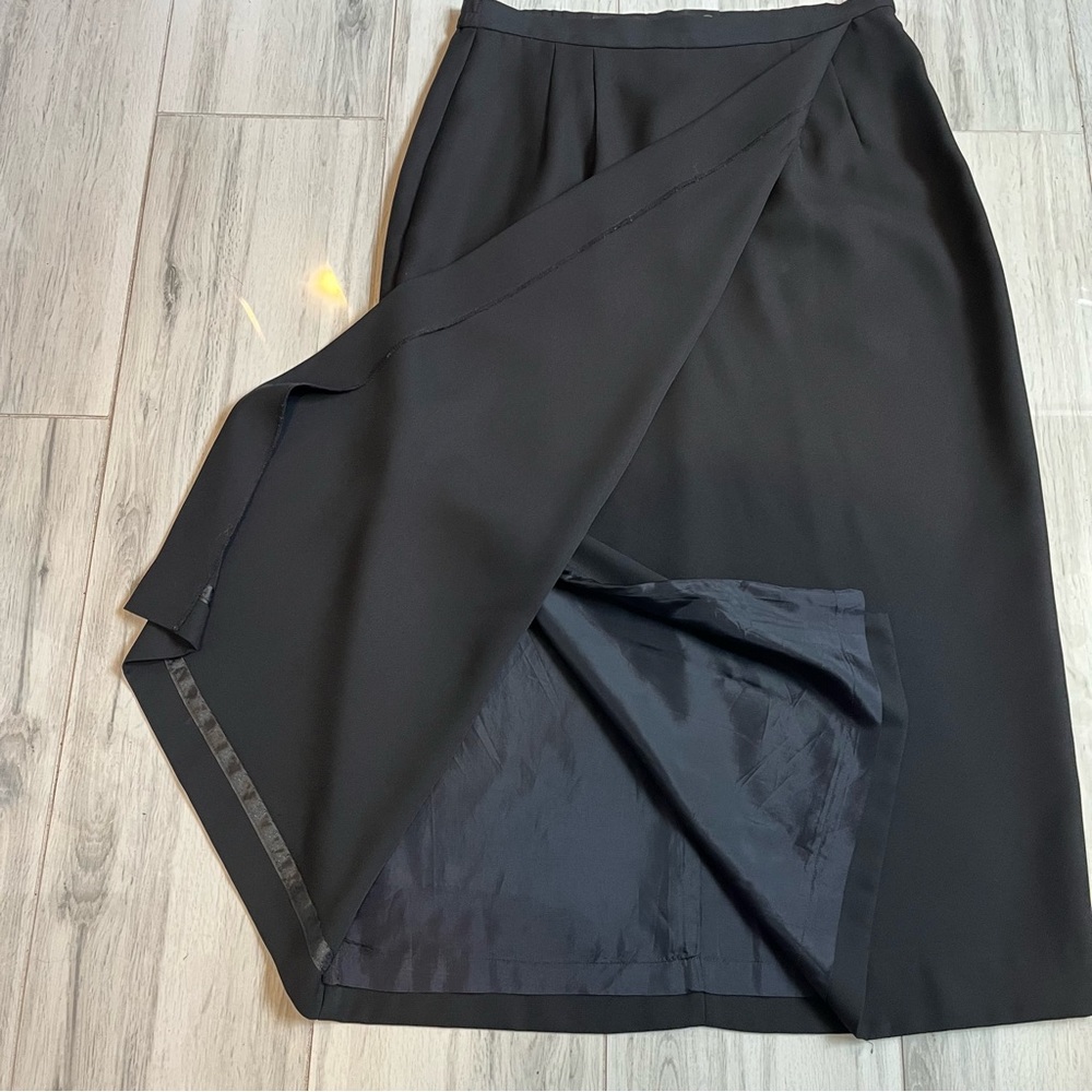 Rafaella black formal, office elegant skirt